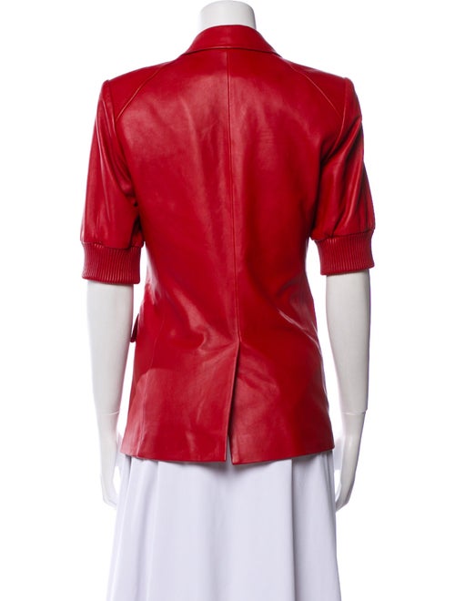 Veronica Beard Leather Blazer