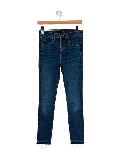 Veronica Beard Mid-Rise Skinny Leg Jeans