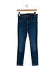 Veronica Beard Mid-Rise Skinny Leg Jeans