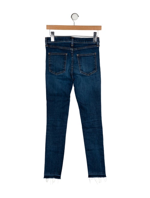 Veronica Beard Mid-Rise Skinny Leg Jeans