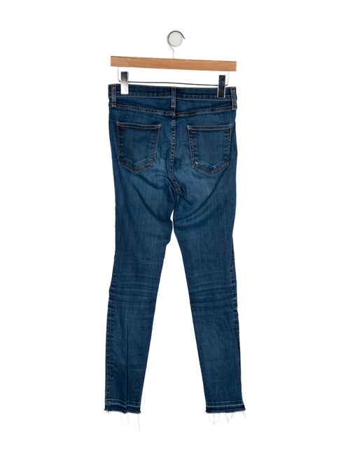 Veronica Beard Mid-Rise Skinny Leg Jeans