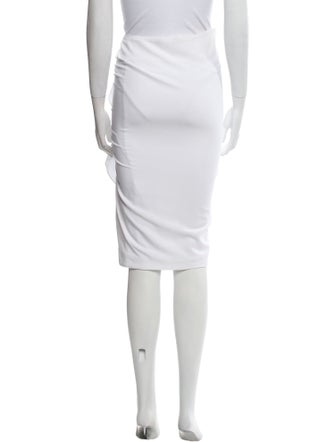 Veronica Beard Ruffle Embellishment Knee-Length Skirt