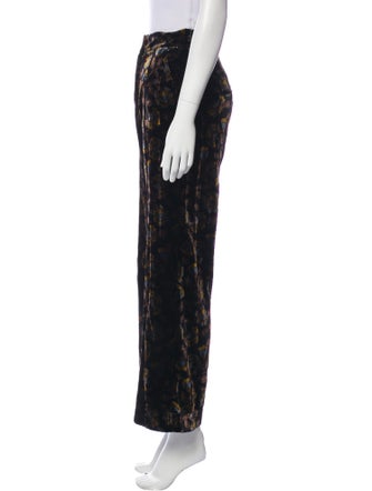 Veronica Beard Printed Wide Leg Pants