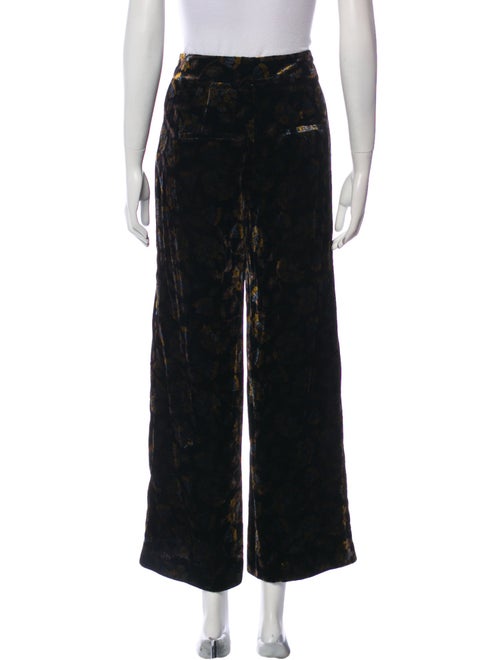 Veronica Beard Printed Wide Leg Pants