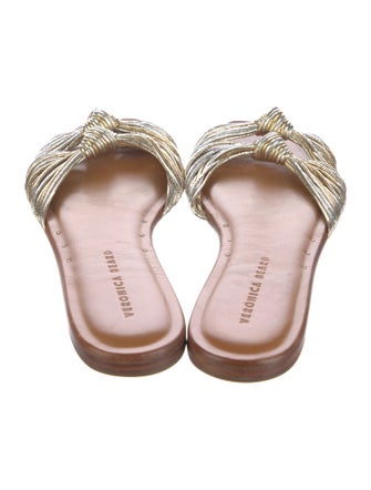 Veronica Beard Leather Slides