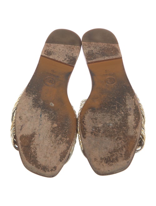 Veronica Beard Leather Slides