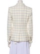Veronica Beard Plaid Print Blazer