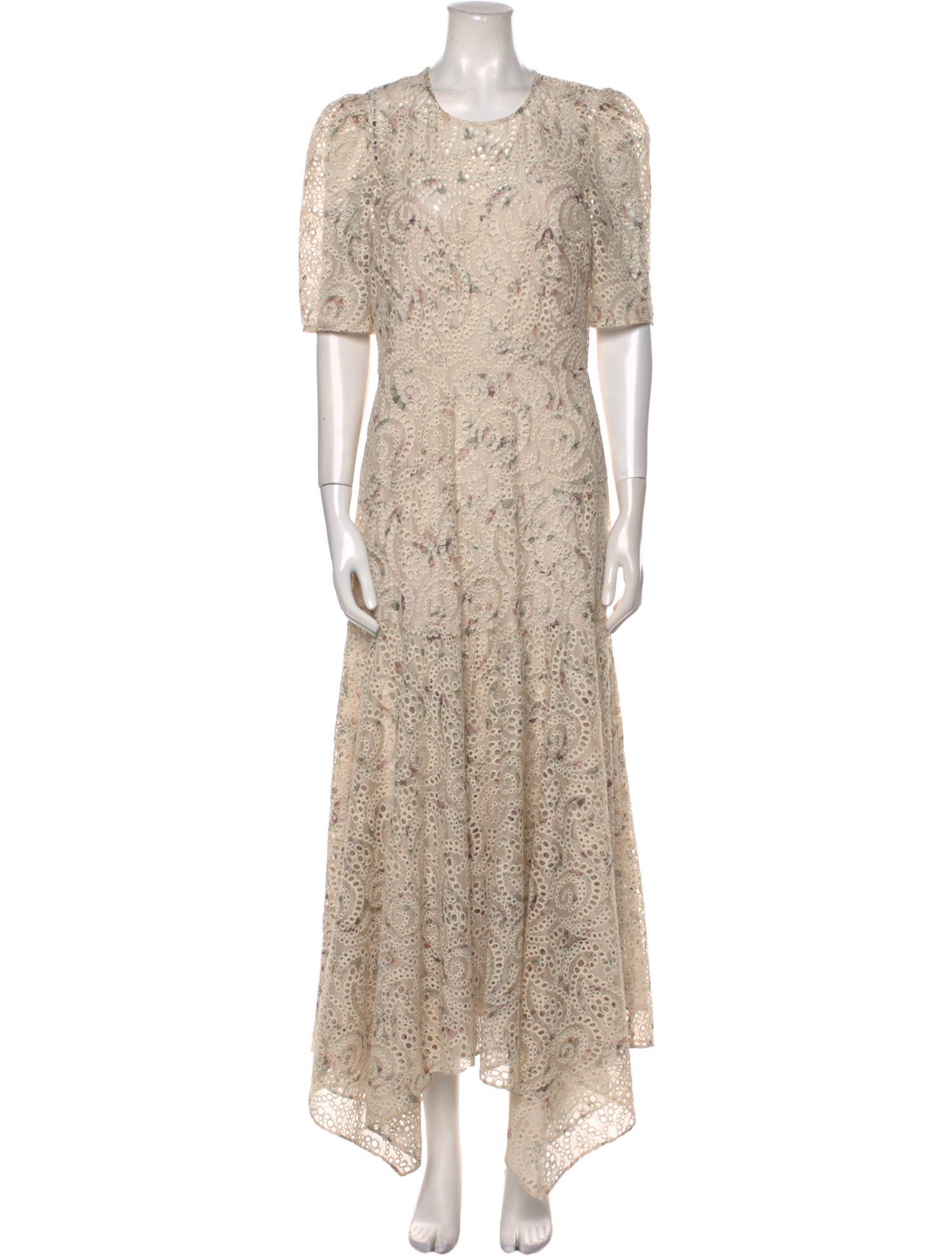 Veronica Beard Floral Print Long Dress w/ Tags