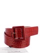 Veronica Beard Embossed. Leather Belt