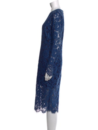 Veronica Beard Lace Pattern Midi Length Dress