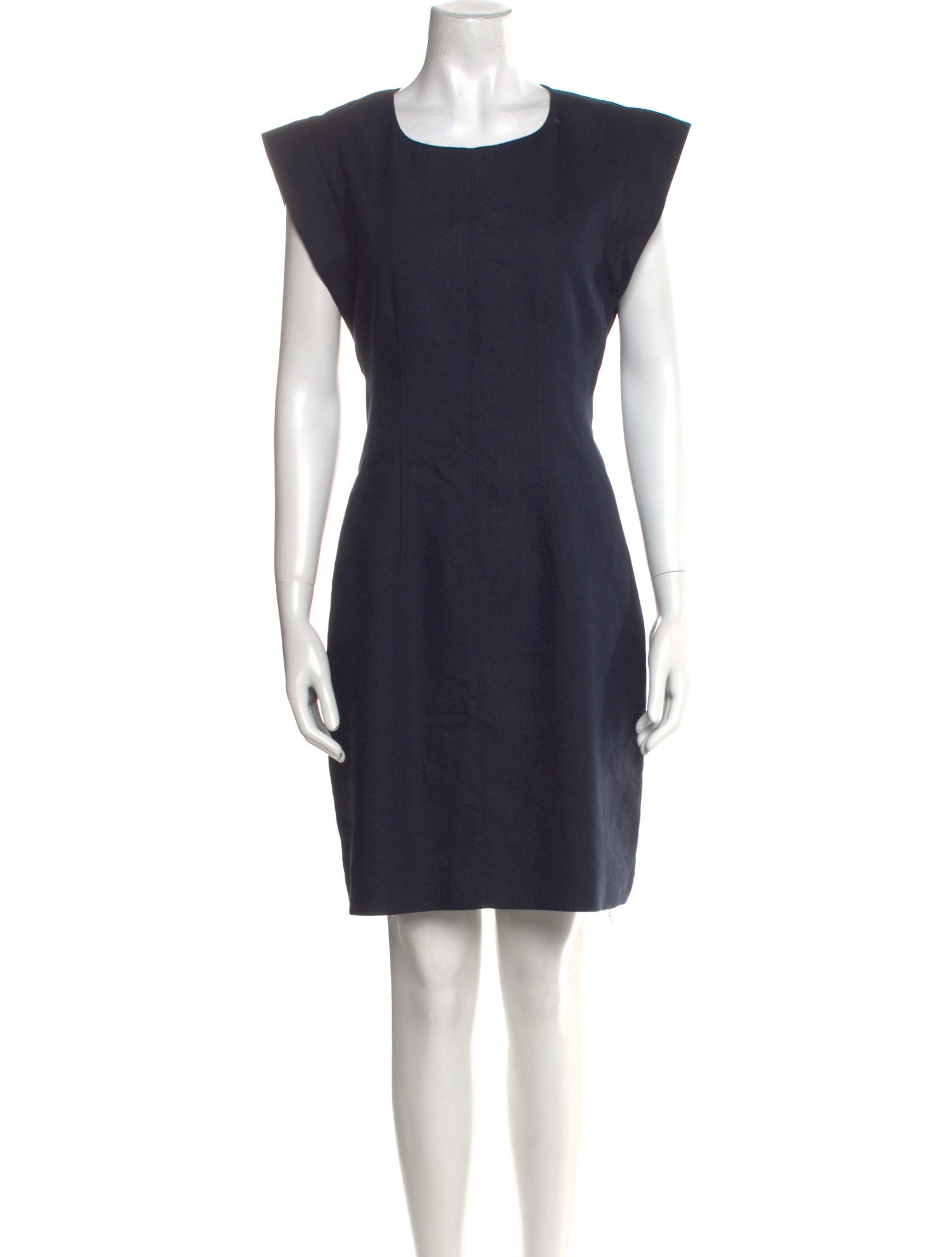 Veronica Beard Scoop Neck Mini Dress