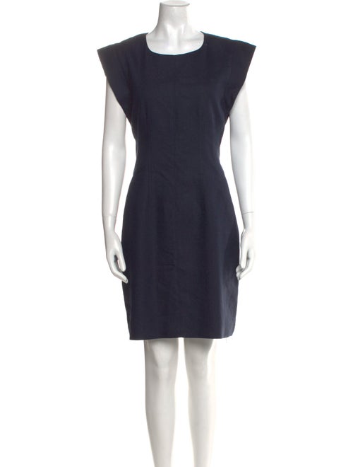 Veronica Beard Scoop Neck Mini Dress