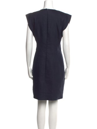 Veronica Beard Scoop Neck Mini Dress