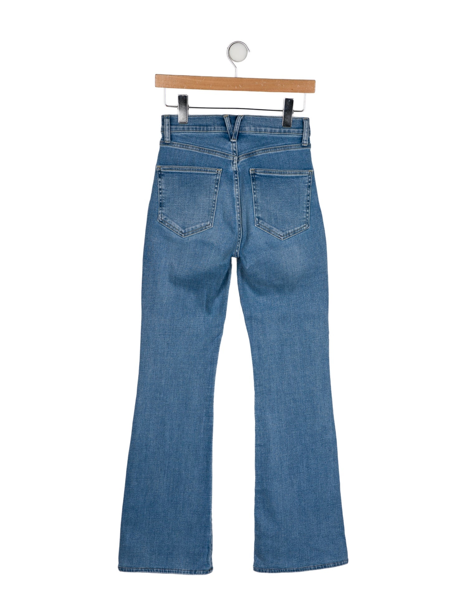 Veronica Beard High-Rise Wide Leg Jeans