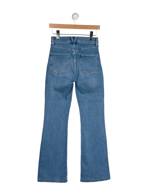 Veronica Beard High-Rise Wide Leg Jeans