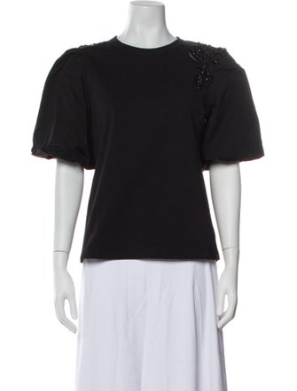 Veronica Beard Crew Neck Short Sleeve T-Shirt