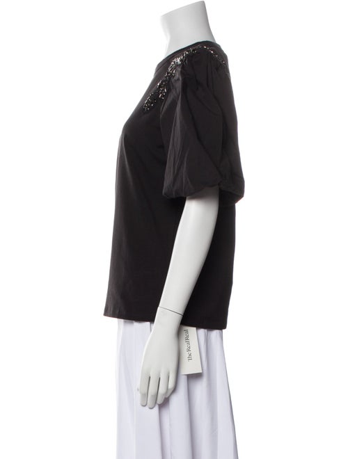 Veronica Beard Crew Neck Short Sleeve T-Shirt