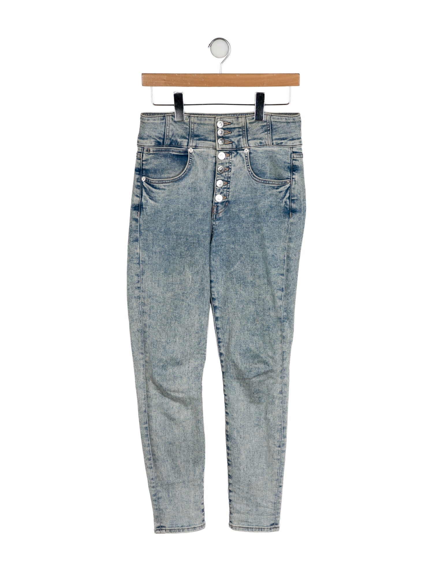 Veronica Beard High-Rise Skinny Leg Jeans