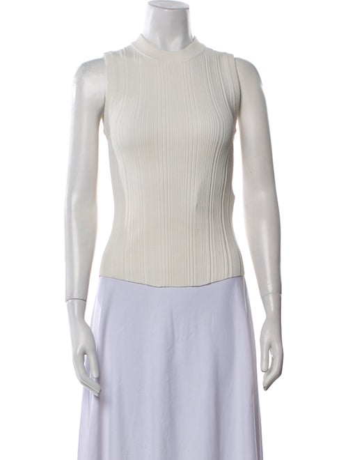 Veronica Beard Crew Neck Sleeveless Top