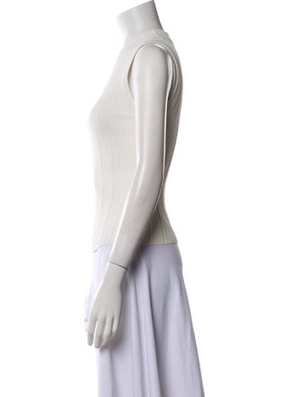 Veronica Beard Crew Neck Sleeveless Top