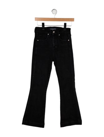 Veronica Beard High-Rise Wide Leg Jeans