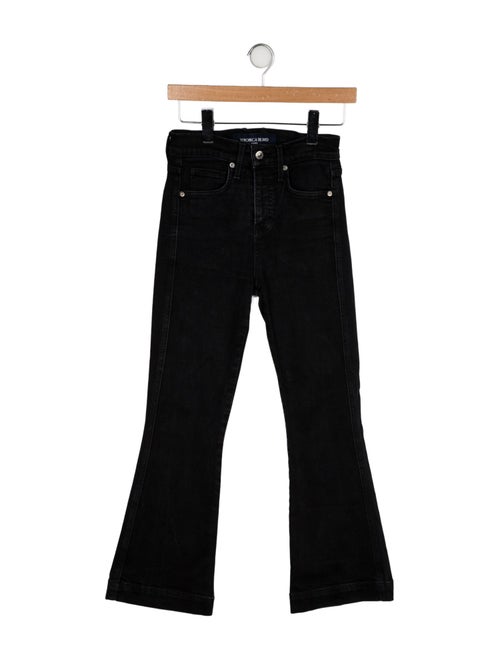 Veronica Beard High-Rise Wide Leg Jeans