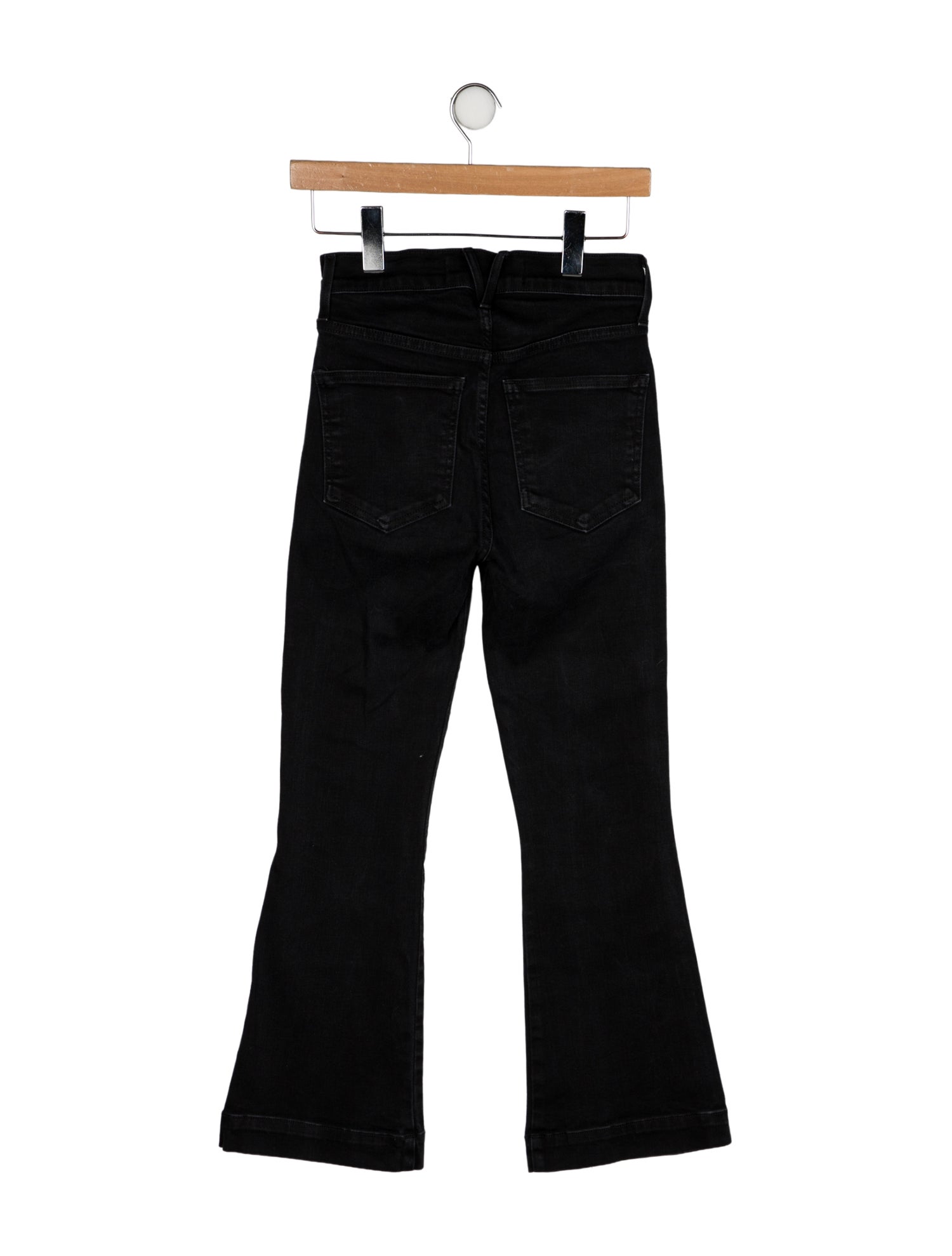 Veronica Beard High-Rise Wide Leg Jeans