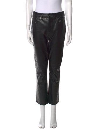 Veronica Beard High-Rise Straight Leg Jeans