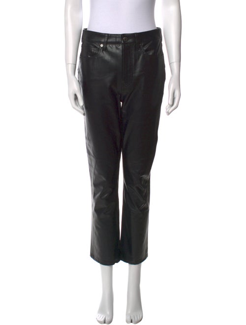 Veronica Beard High-Rise Straight Leg Jeans