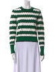 Veronica Beard Striped Crew Neck Sweater