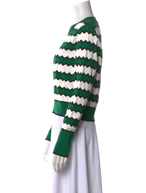 Veronica Beard Striped Crew Neck Sweater