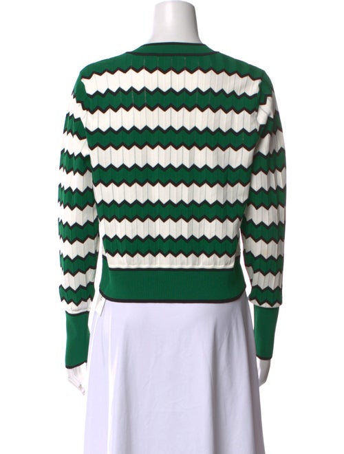 Veronica Beard Striped Crew Neck Sweater