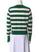 Veronica Beard Striped Crew Neck Sweater