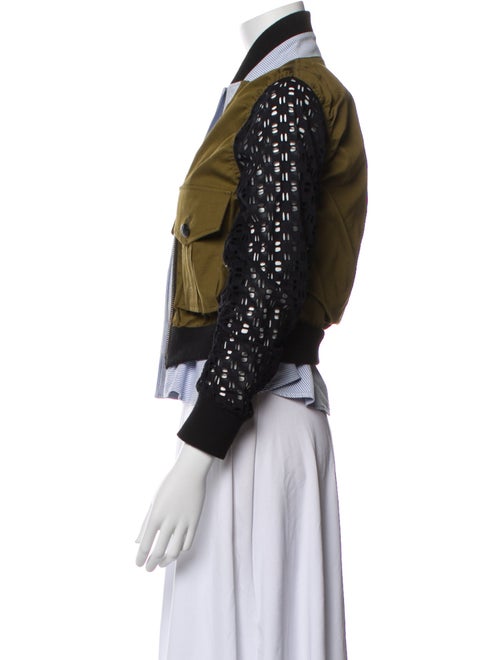 Veronica Beard Printed Bomber Jacket