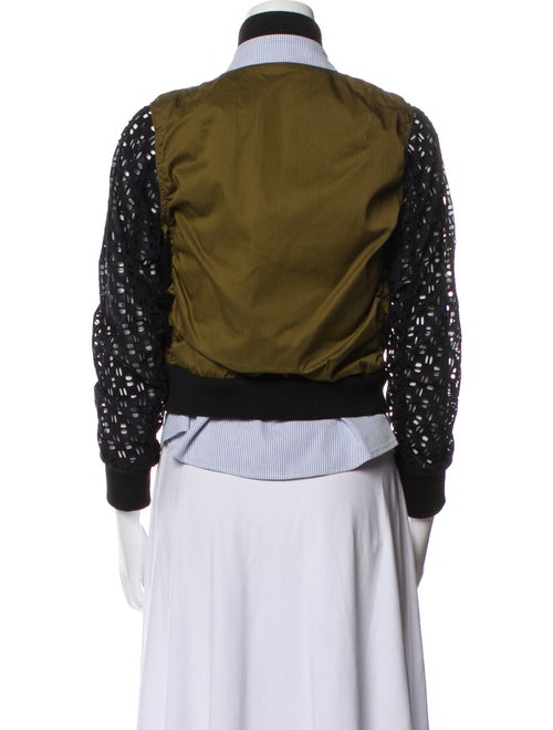 Veronica Beard Printed Bomber Jacket