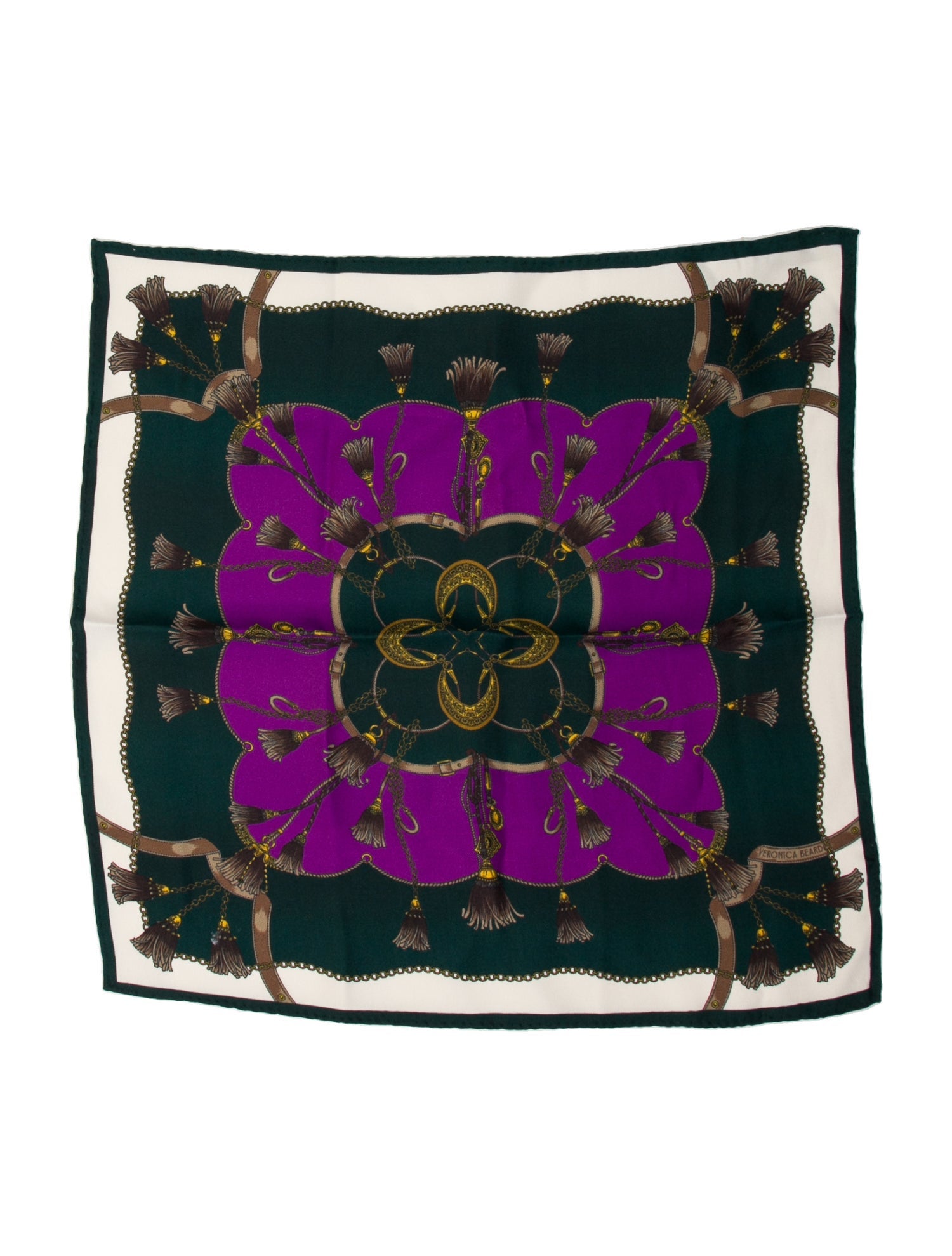 Veronica Beard Silk Printed Scarf w/ Tags