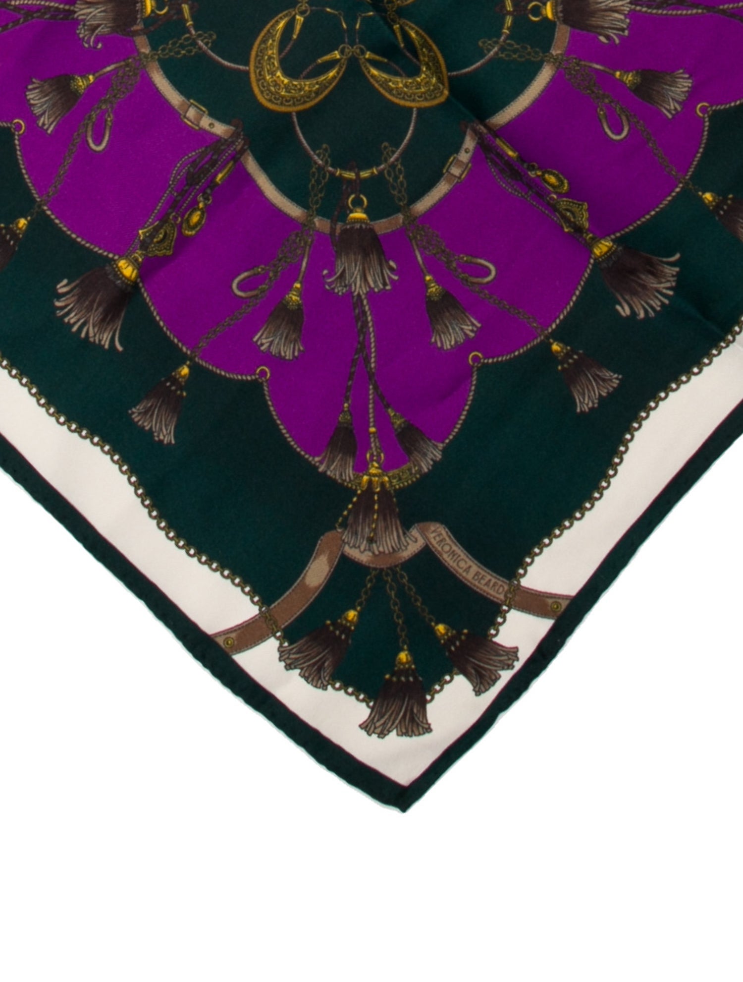 Veronica Beard Silk Printed Scarf w/ Tags