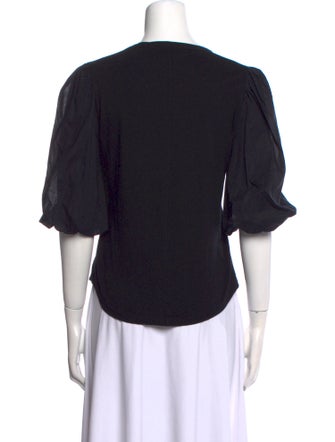 Veronica Beard Crew Neck Short Sleeve T-Shirt