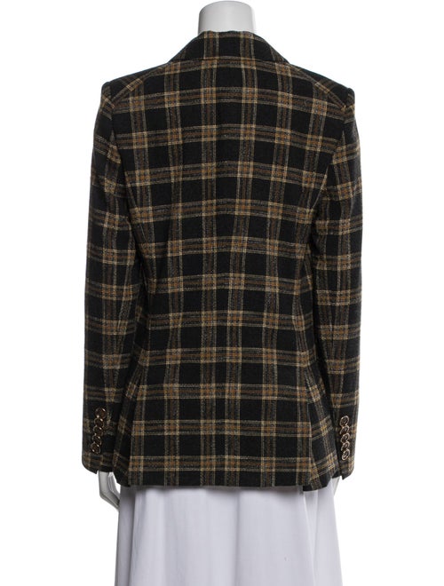 Veronica Beard Plaid Print Blazer