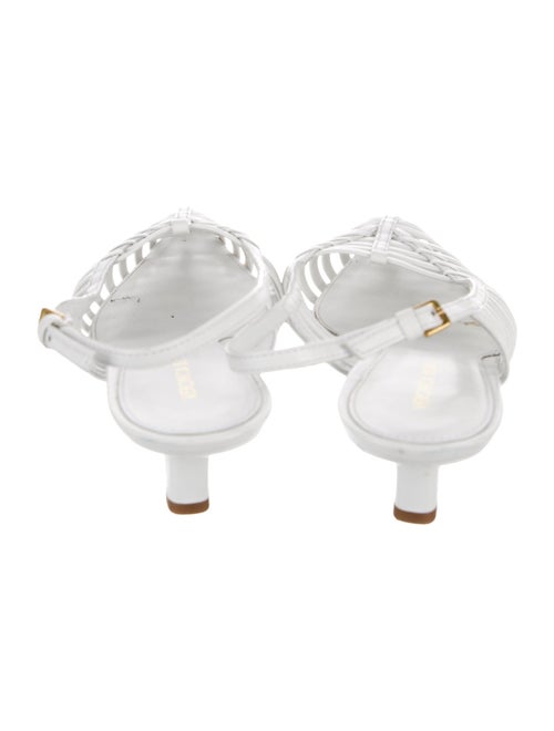 Veronica Beard Leather Slingback Pumps