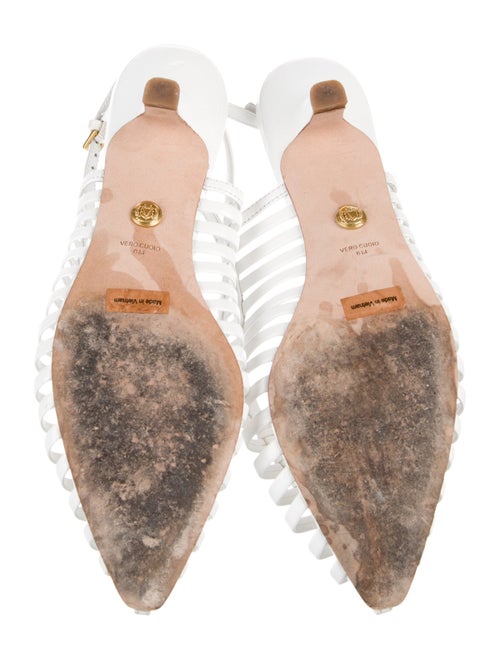 Veronica Beard Leather Slingback Pumps