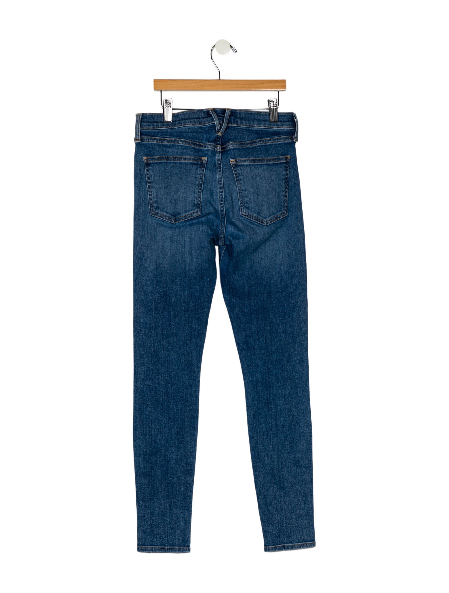 Veronica Beard Mid-Rise Skinny Leg Jeans