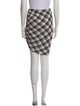 Veronica Beard Plaid Print Knee-Length Skirt