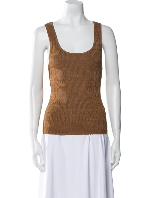 Veronica Beard Scoop Neck Sleeveless Top