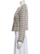 Veronica Beard Tweed Pattern Evening Jacket