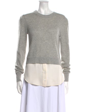 Veronica Beard Cashmere Crew Neck Sweater