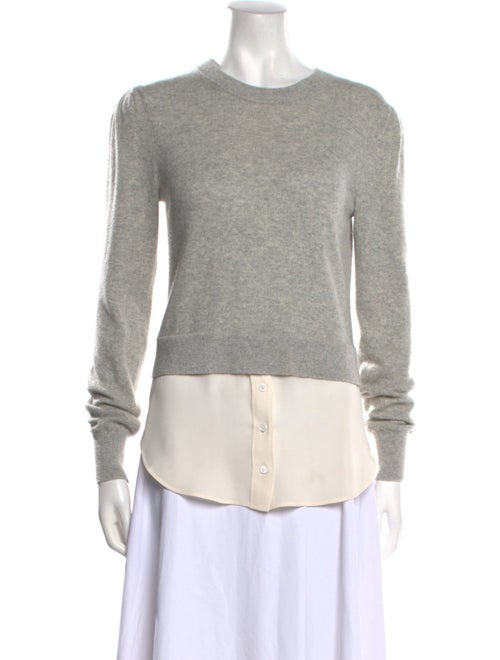 Veronica Beard Cashmere Crew Neck Sweater