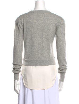 Veronica Beard Cashmere Crew Neck Sweater