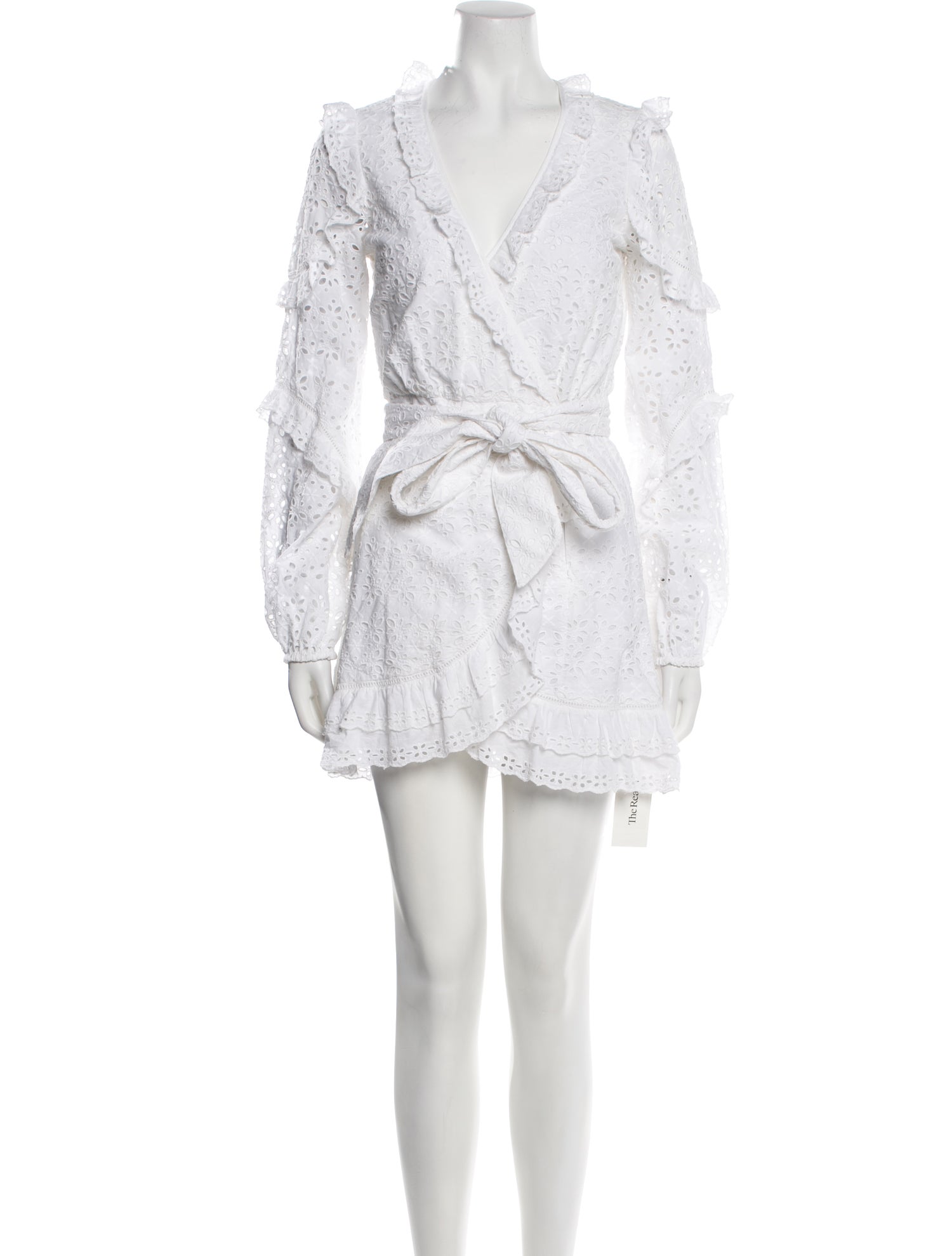 Veronica Beard V-Neck Mini Dress