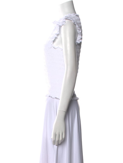 Veronica Beard Crew Neck Sleeveless Top